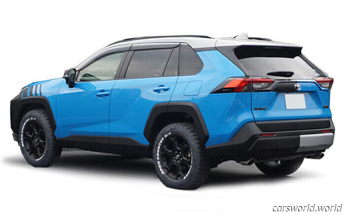 Производитель погрузчиков Toyota построил три RAV4, которые совсем не похожи на ваш | Carscoops